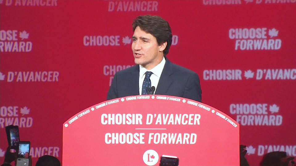 H4 trudeau wins election liberal party referendum trans mountain pipeline