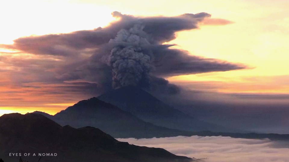 h11 bali volcano