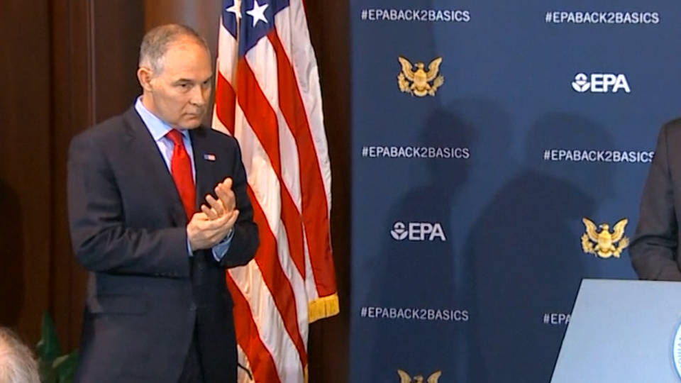 H7 pruitt epa security scrutiny