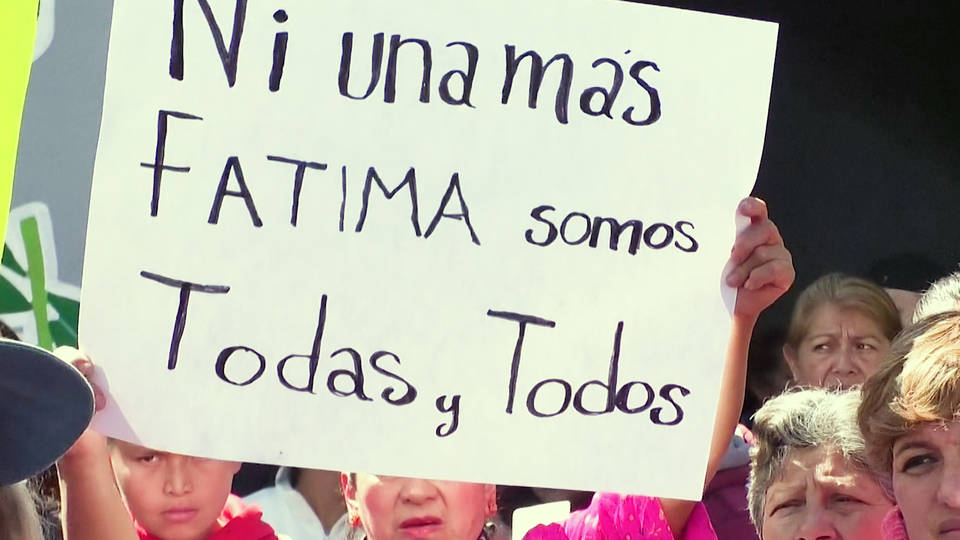 H6 mexican protests take government to task after murder 7 year old girl