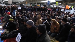 H06 airport protest