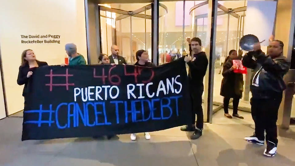 H12 melissa mark viverito moma protest puerto rico