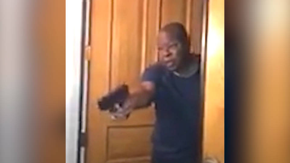 H15 los angeles district attorney husband points gun black lives matter activists