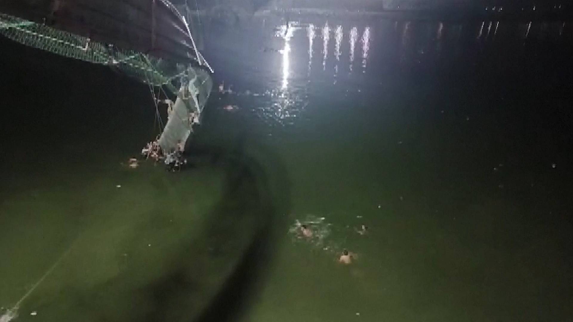 Bridge Collapse in India Kills at Least 141 Pedestrians