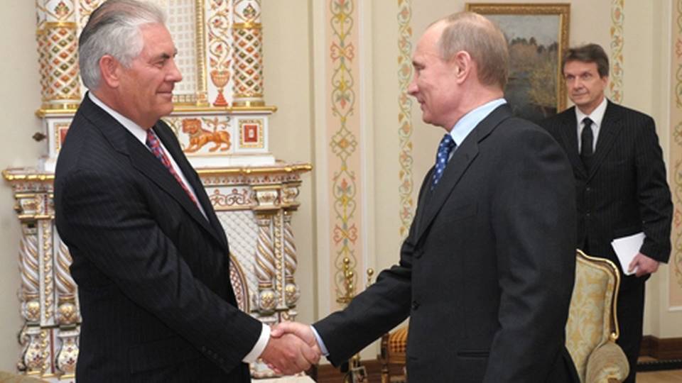Tillerson putin