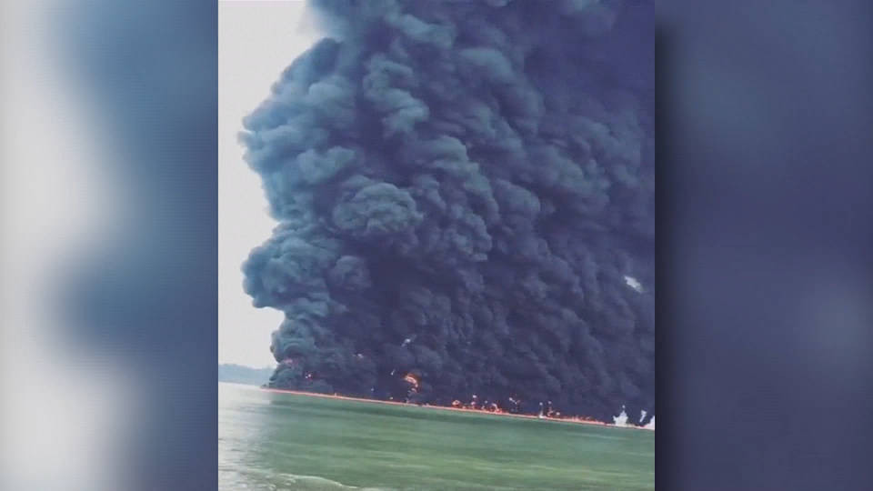 H13 indonesia oil spill