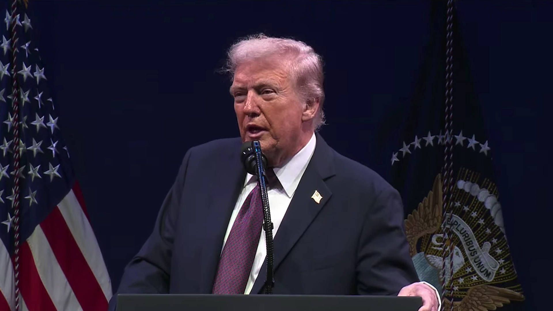 Trump Downplays Domestic Violence During Remarks at the Museum of the Bible