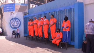 H9 unrwa protest
