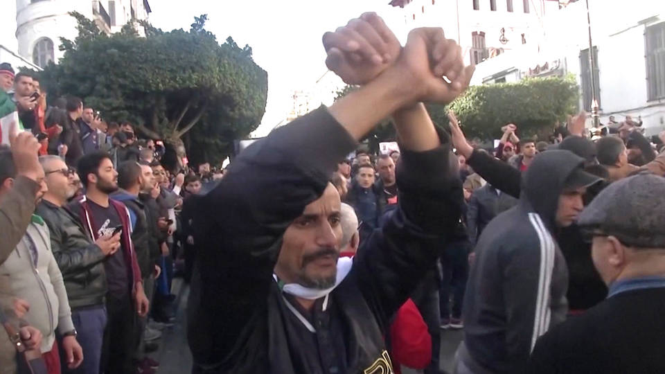 H4 algeria protests election boycott abdelaziz bouteflika