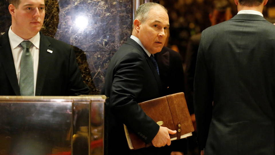 Scott Pruitt Confirmed as Head of Environmental Protection Agency