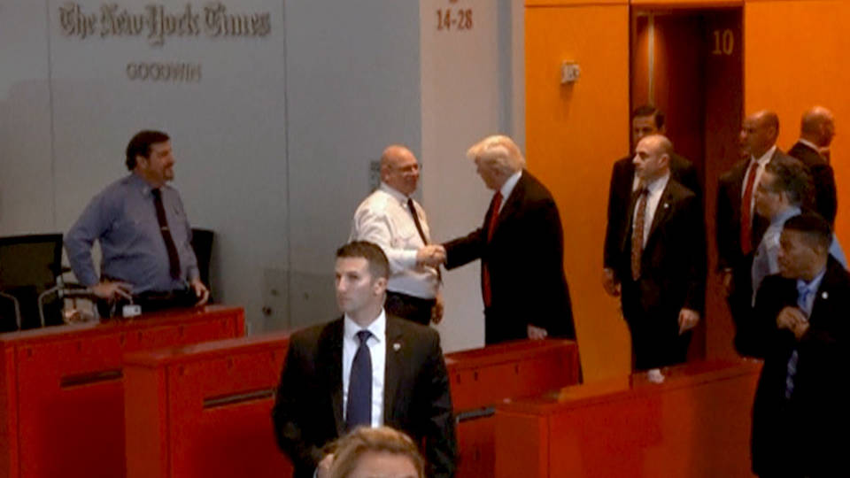 H14 trump visits new york times