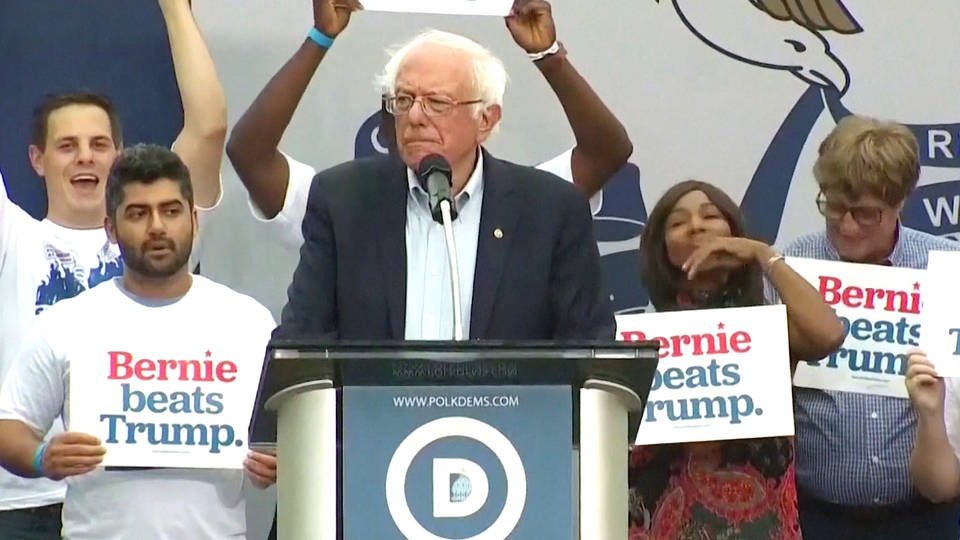 H10 bernie sanders third quarter 25 million 2020 democrats presidential candidate