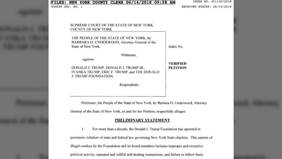 H6 ny sues trump foundation