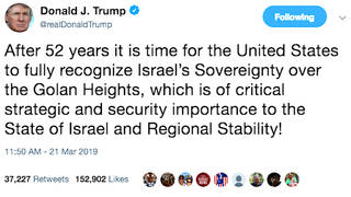 H1 trump tweet