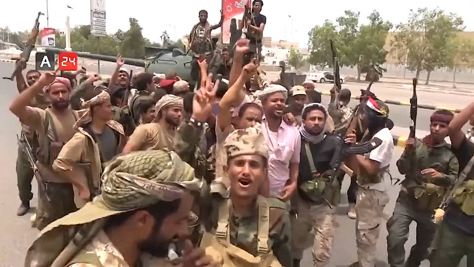 H6 yemen uae aden port separatists fighting saudi arabia
