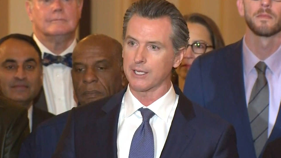 H14 california gavin newsom bill college athletes pay endorsement deals