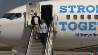 Clinton plane