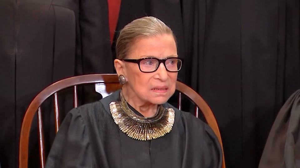 H13 justice ruth bader ginsburg radiation treatment pancreatic cancer noew york