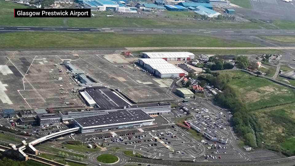 H10 details deals between scottish airport trump property us military