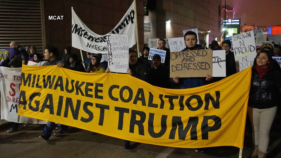 H5 milwaukee protest