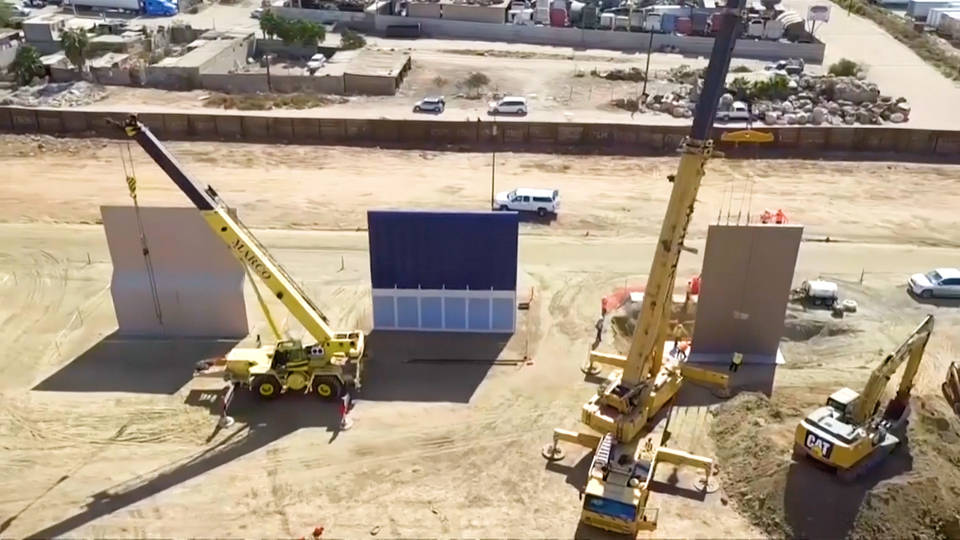 H11 trump wall visit