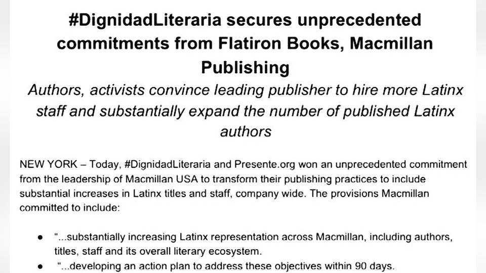 H11 american dirt publisher agrees to increase latinx representation thanks to dignidad literaria campaign