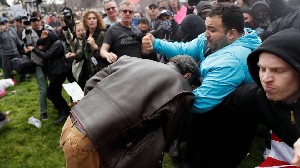H10 protest fight