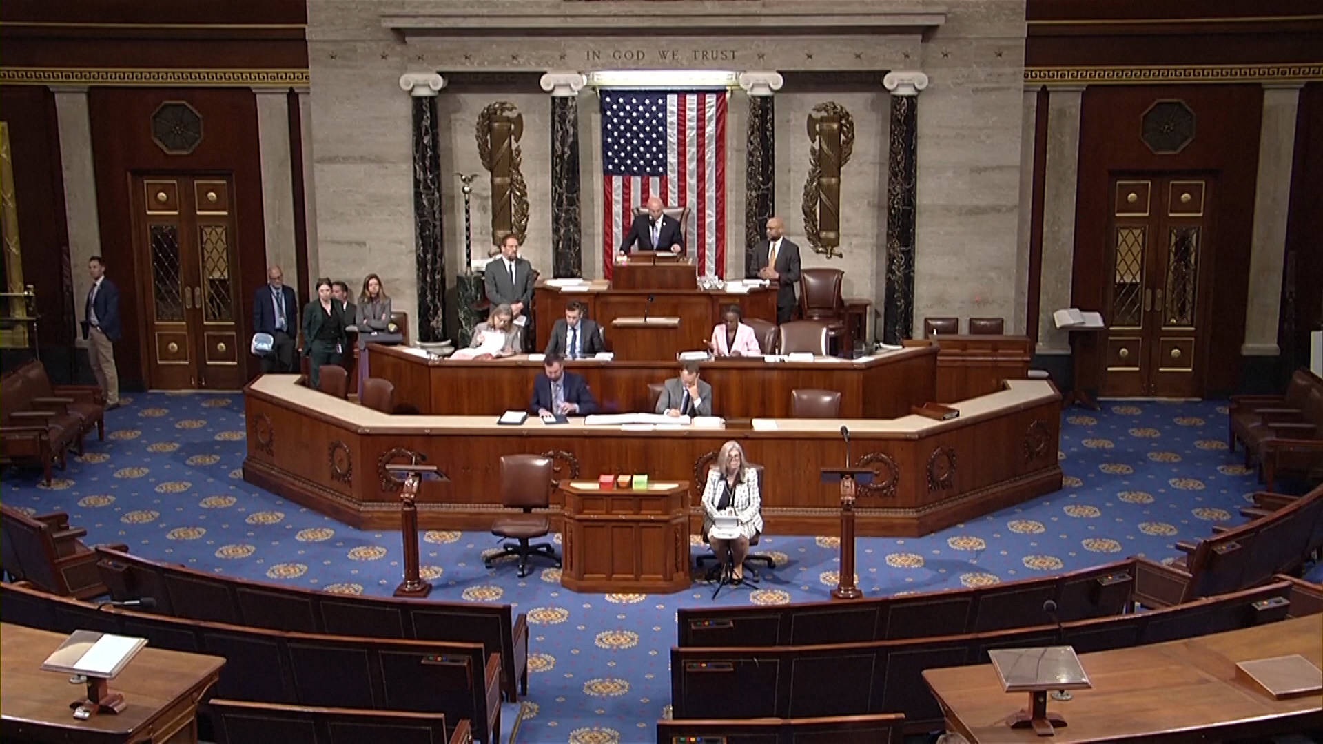 House Votes 213-214 to Reject War Powers Resolution as Trump Claims Deal with Iran Is “Very Close”