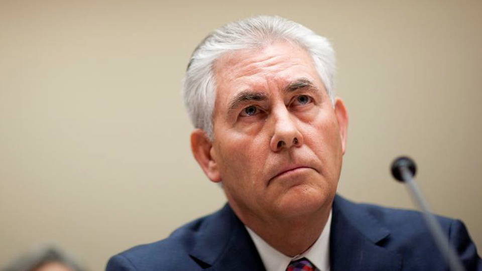 H01 rex tillerson