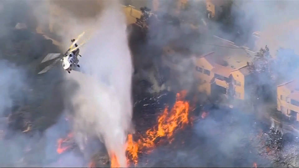 H8 california wildfire