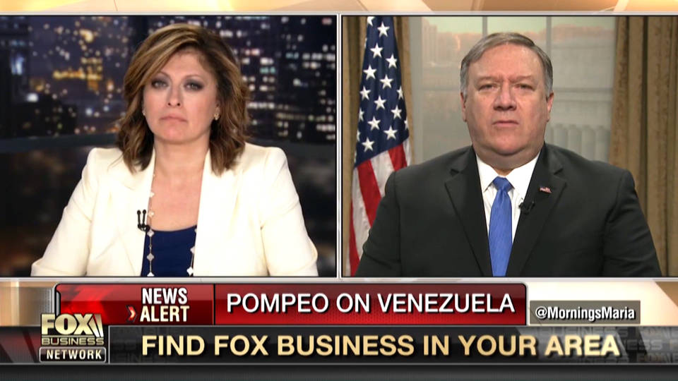 H2 pompeo military action us venezuela