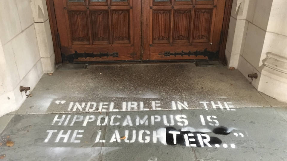 H16 yale graffiti