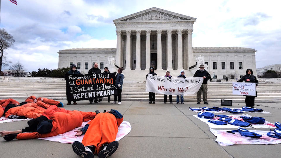 H9 gitmo protest