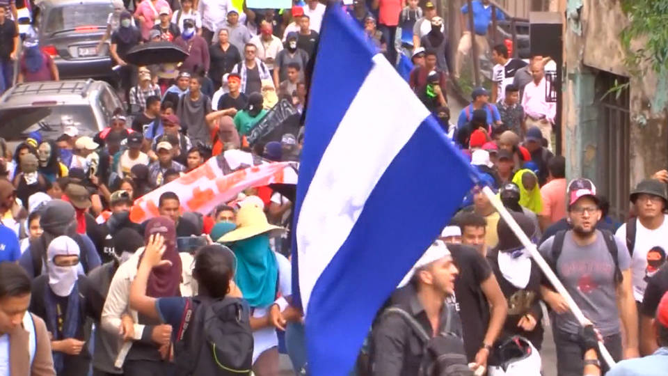 H5 honduras protests education healthcare privatization