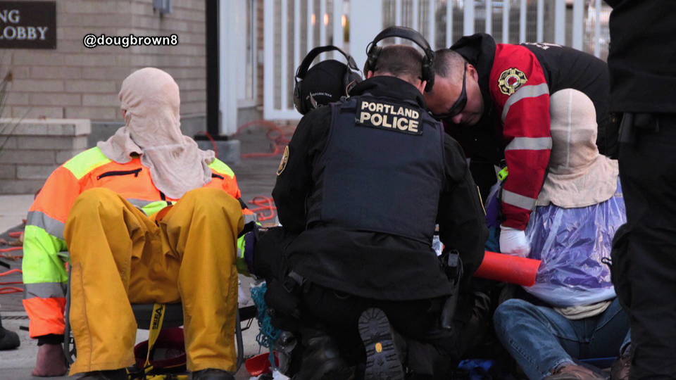 h11 portland ice protest arrest