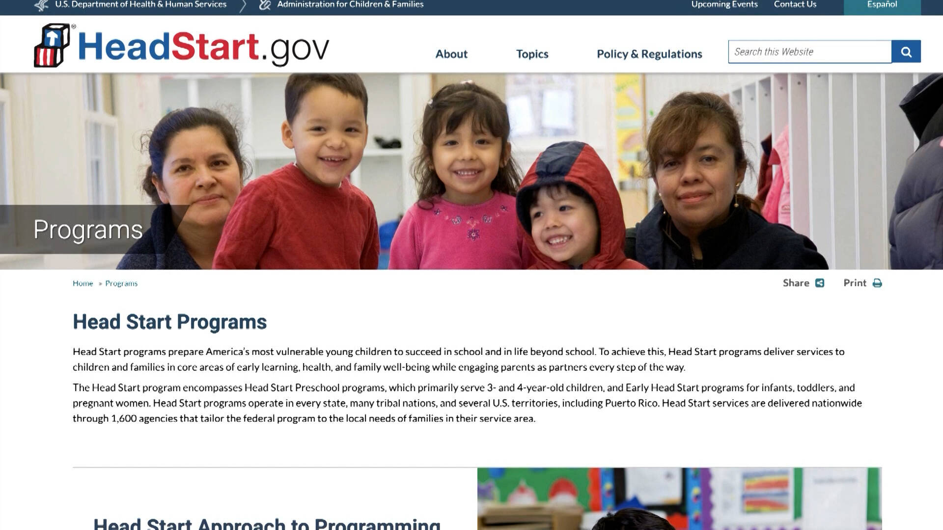 Trump-Regierung will das Anti-Armuts-Programm Head Start demontieren