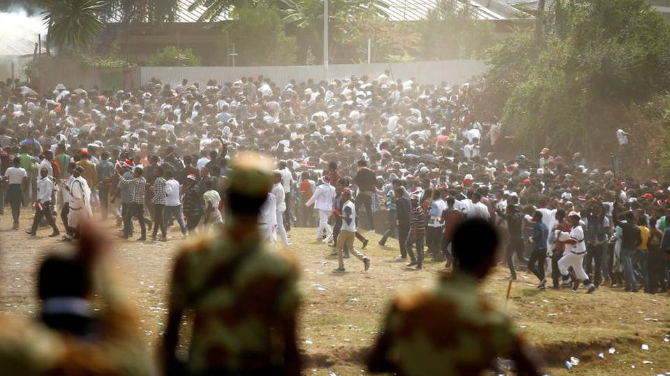 H11 ethiopia protest stampeded
