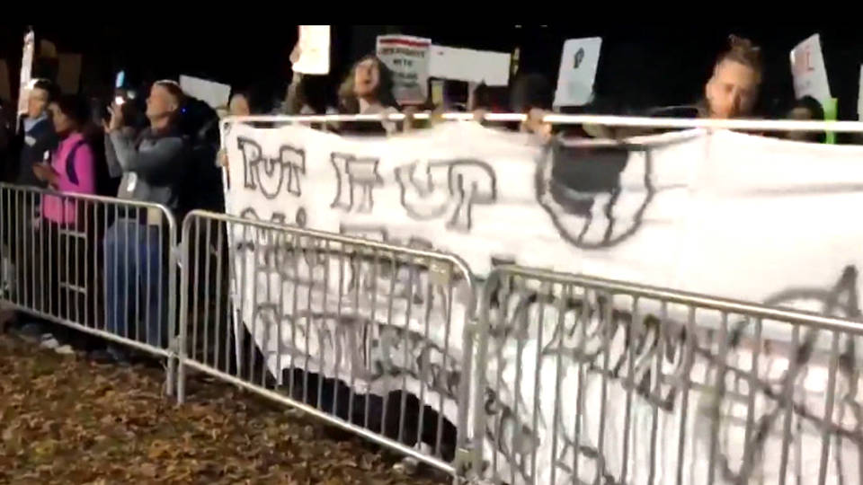 H18 unc protest