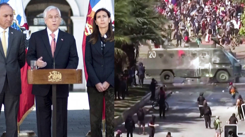 H2 chile un climate talks massive protests inequality president sebastian pinera apec