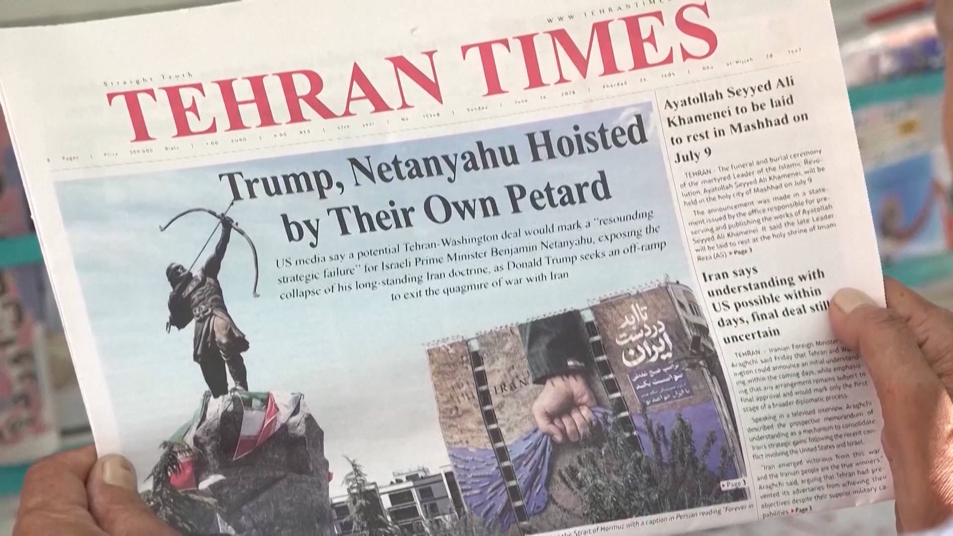 U.S. and Iranian Negotiators Say They’ll Sign a Deal on Friday to End the War