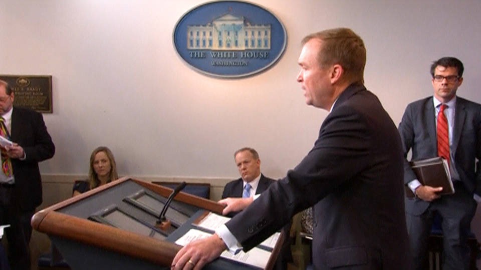 H3 mulvaney only met lobbyists who paid