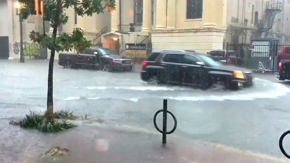 H12 rain floods louisiana tropical storm barry gulf coast
