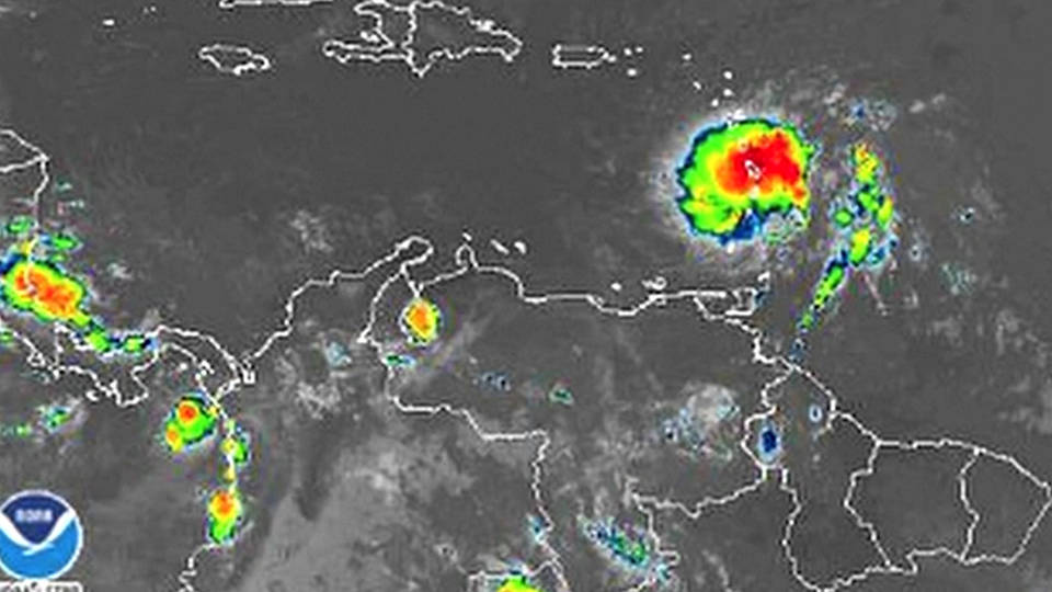 H11 tropical storm dorian puerto rico domican republic caribbean