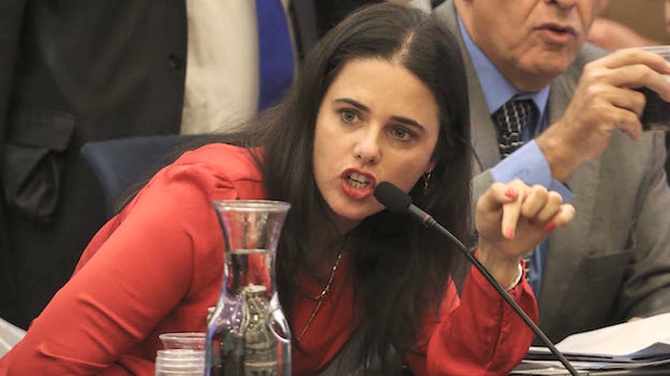 h07 ayelet shaked jewish majority over human rights