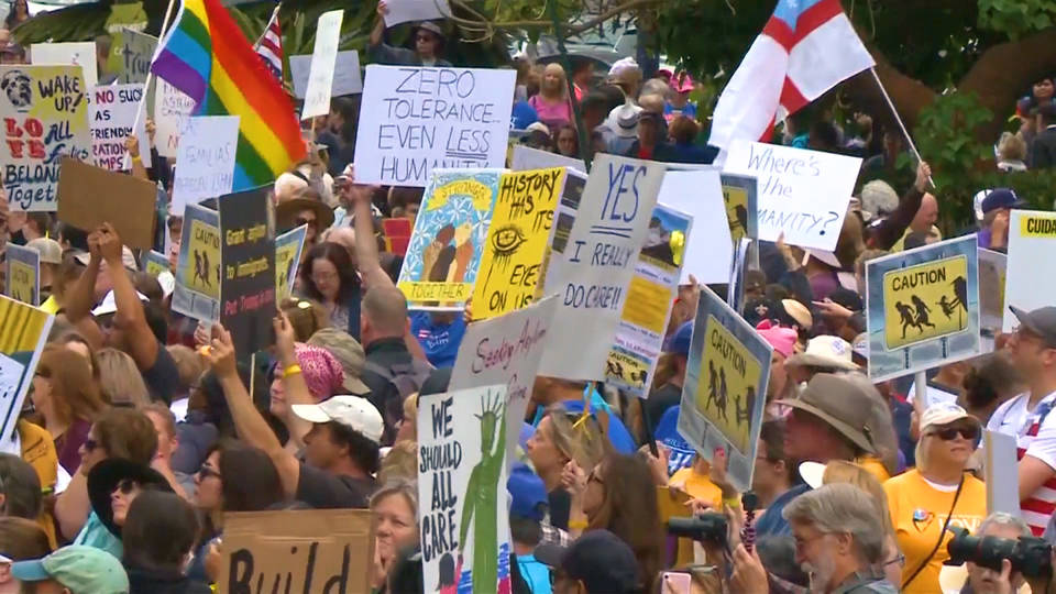 H2 nationwide immigrant reunification protest