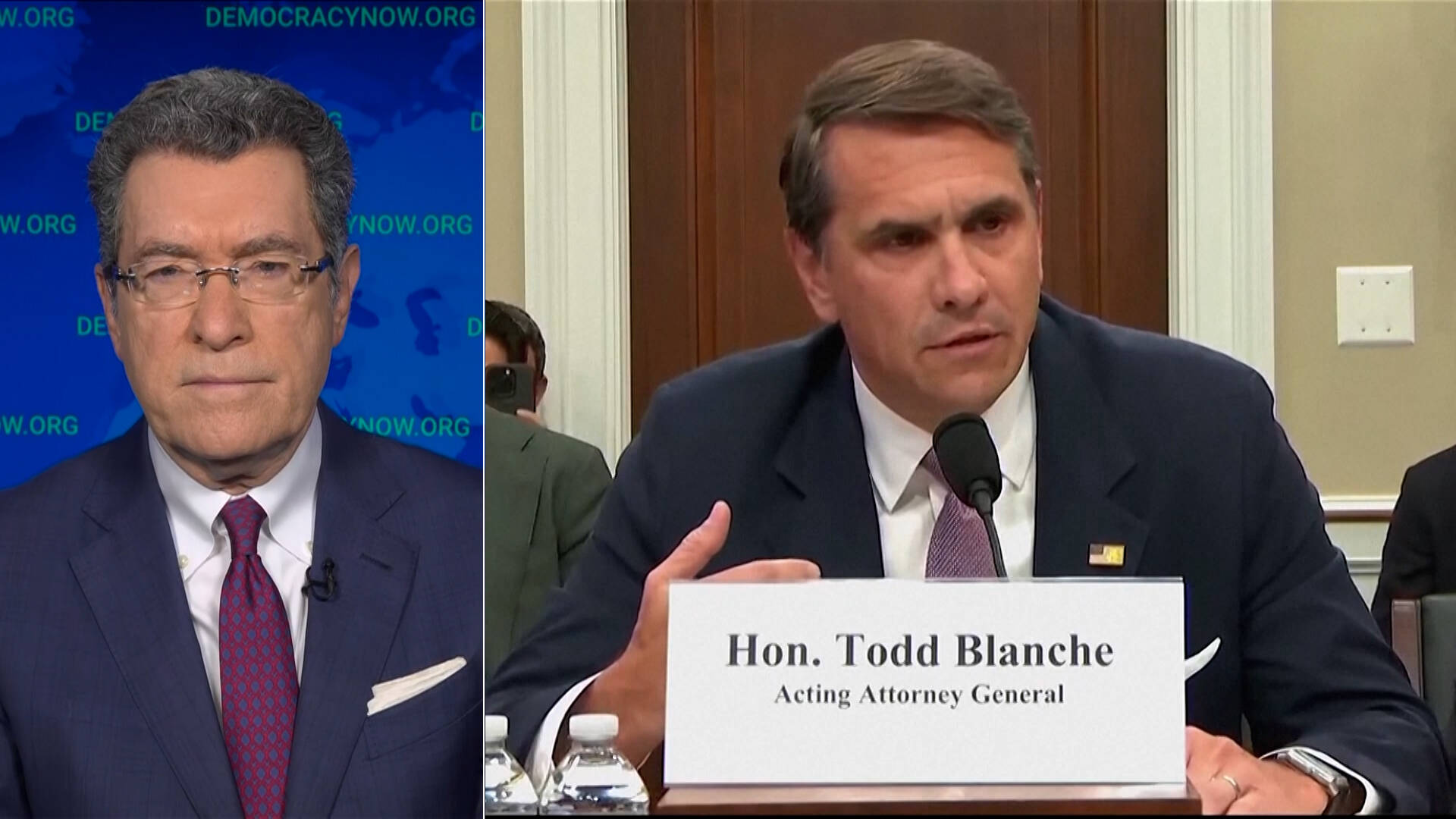 “Department of Injustice”: Norm Eisen on Todd Blanche AG Nom, Reflecting Pool Vandalism Case