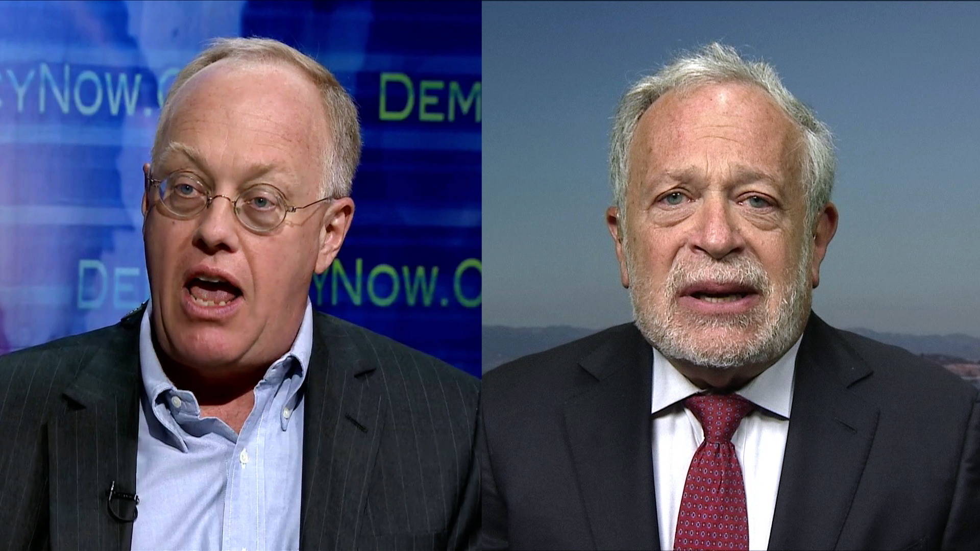 Chris Hedges Vs Robert Reich On Clinton Third Parties