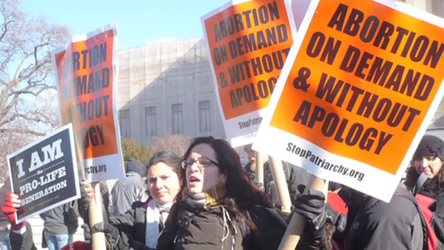 Abortion rally