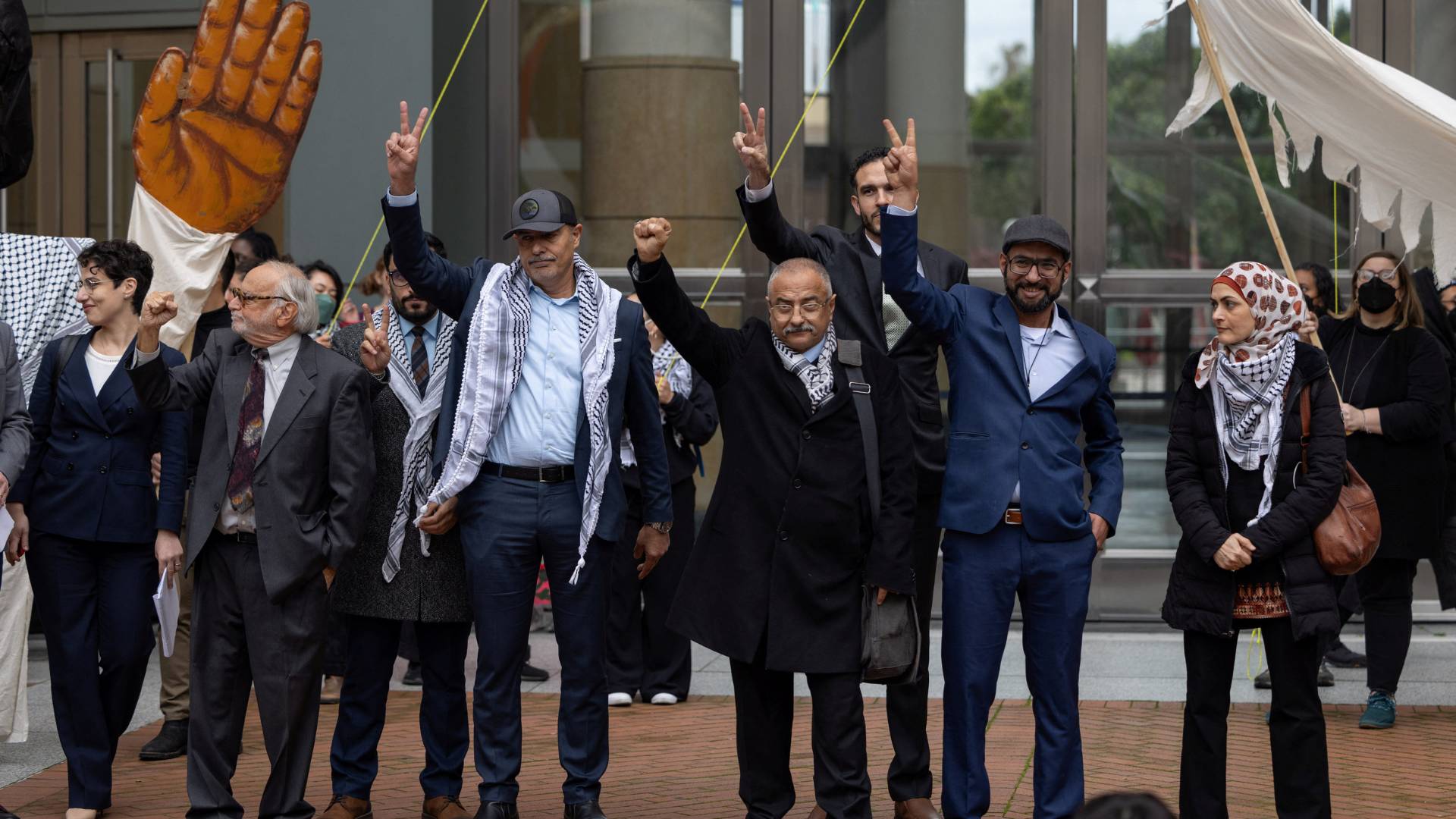 Palestinians Charge Genocide in U.S. Court; Biden, Blinken Sued for Backing Israel’s War on Gaza