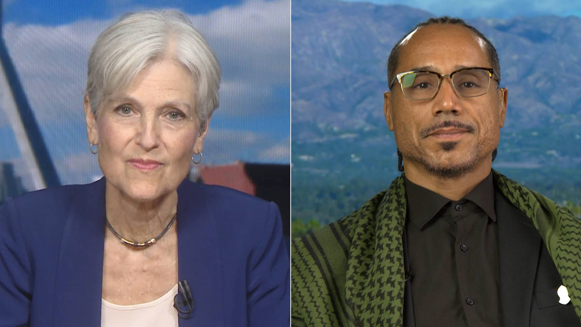 Jill Stein y Butch Ware, postulantes a presidenta y vicepresidente por